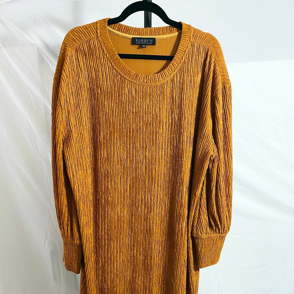 Eloquii Dropped Shoulder Easy Dress